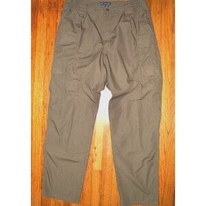 5.11 Tactical Series Cargo Pants Men’s Measures 36 x 33.5 Green Ripstop 8 Pocket
